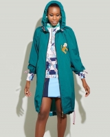 Dunnes Stores  Joanne Hynes Teal Coat With Removable Body Warmer