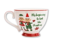 Lidl  Elf Ceramic Footed Mug