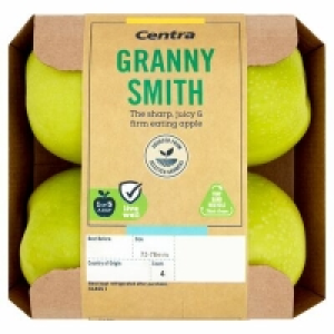 CENTRA GRANNY SMITH APPLE TRAY 4PCE 2.00 €
