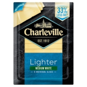 Charleville Lighter White Cheddar Slices