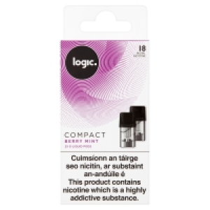 Logic Compact Berry Mint E-Liquid Pods 18mg