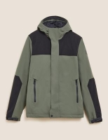 Marks and Spencer M&s Collection Colour Block Anorak with Stormwear