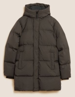 Marks and Spencer M&s Collection Feather and Down Padded Parka Coat