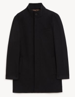 Marks and Spencer M&s Collection Funnel Neck Overcoat