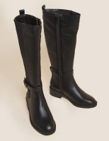 Marks and Spencer M&s Collection Buckle Knee High Boots