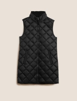 Marks and Spencer M&s Collection Feather & Down Quilted Funnel Neck Gilet
