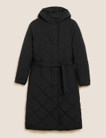 Marks and Spencer M&s Collection Stormwear Textured Quilted Puffer Coat