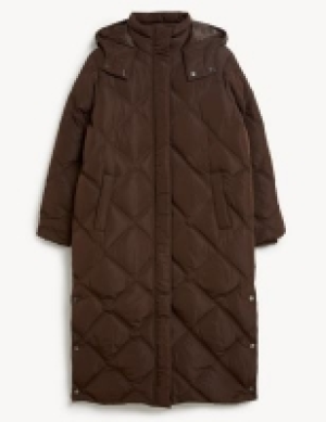 Jaeger Oversized Quilted Longline Puffer Coat