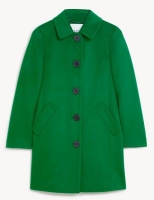 Marks and Spencer Jaeger Pure Wool Car Coat