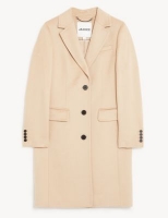 Marks and Spencer Jaeger Pure Wool Boyfriend Coat