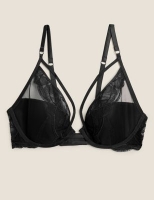 Marks and Spencer Autograph Calvi Embroidery Wired Plunge Bra A-E