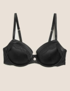 Marks and Spencer Rosie Silk & Lace Wired Balcony Bra A-E