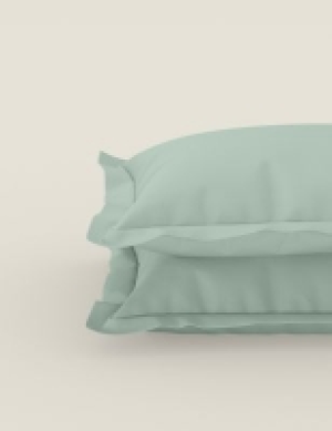 M&s Collection 2 Pack Pure Cotton 300 Thread Count Oxford Pillowcases