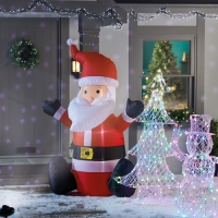 Aldi  Christmas Inflatable Santa 6ft