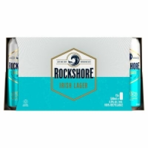 Centra  ROCKSHORE LAGER CAN PACK 15 X 500ML