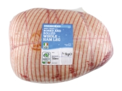 Lidl  Whole Ham Leg Boned < Rolled Unsmoked