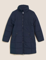 Marks and Spencer M&s Collection Recycled Thermowarmth Funnel Neck Coat