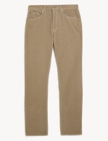 Marks and Spencer Jaeger Regular Fit Corduroy Stretch 5 Pocket Trousers