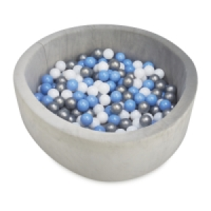 Aldi  Nuby Blue & Silver Ball Pit