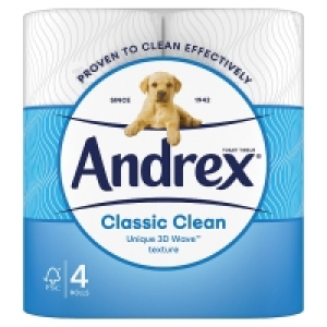Andrex Classic Clean Toilet Tissue