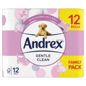 Andrex Gentle Clean Toilet Tissue 7.35 €