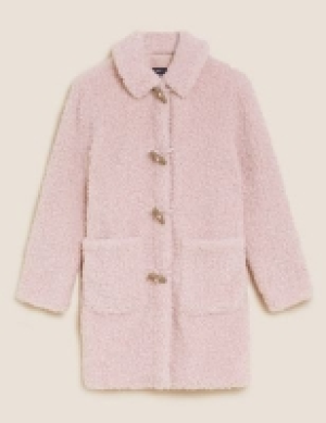 Teddy Textured Collared Jacket 77.00 €