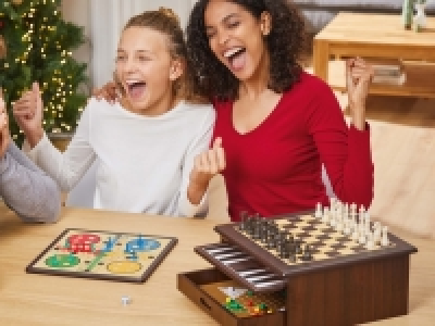 10-in-1 Wooden Game Collection