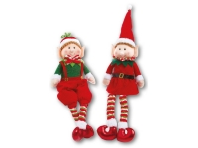 Sitting Elf with Long Legs