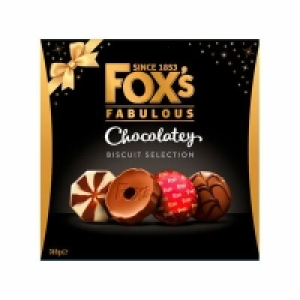 FOXS CHOCOLATEY SELECTION BISCUIT CARTON 365G 4.00&nbsp;&euro;