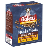 SuperValu  Bakers Meaty Meals Beef Small Dog Food