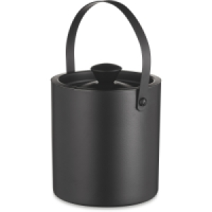 Matt Black Barware Ice Bucket