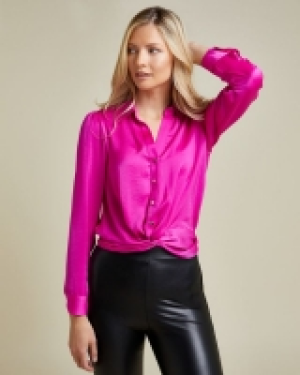 Satin Twist Blouse