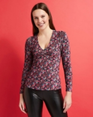 Savida Floral Soft Touch Top