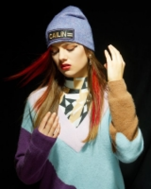 Joanne Hynes Cailín Mauve Beanie