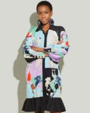 Joanne Hynes Printed Horse Shirt Dress