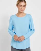 Dunnes Stores  Carolyn Donnelly The Edit Blue Cotton Top