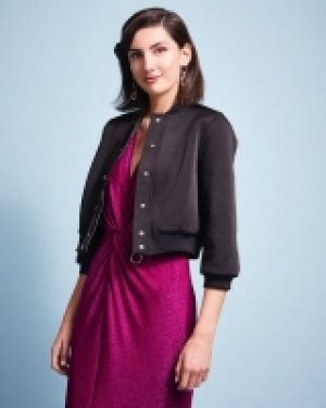 Lennon Courtney at Dunnes Stores LC Black Bomber