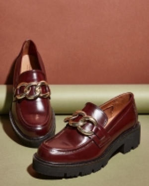 Leather Chunky Loafers