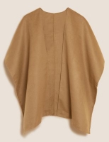 Marks and Spencer M&s Collection Woven Split Front Poncho