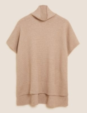 M&s Collection Knitted Poncho