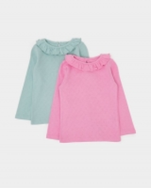 Pointelle Top - Pack Of 2 (6 months-4 years)
