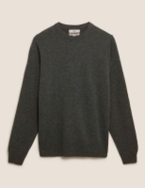 Pure Extra Fine Lambswool Crew Neck Jumper 18.00 €