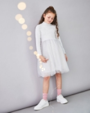 Dunnes Stores  Leigh Tucker Willow Jojo Sparkle Dress (2-14 years)