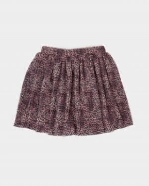 Leopard Shimmer Skirt (3-10 years)
