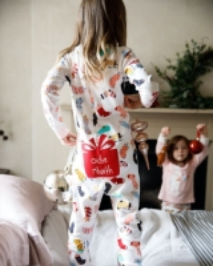 Leigh Tucker Willow Stocking Onesie (1-14 years)