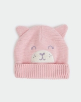 Dunnes Stores  Knitted Cat Hat (0-12 months)