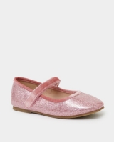 Dunnes Stores  Coated Glitter Ballerina (Size 4 Infant - 2)