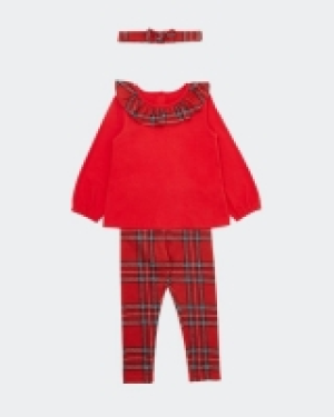 Dunnes Stores  Tartan Set (0 months-4 years)