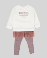 Dunnes Stores  Sweat Tulle Set (0 months-4 years)