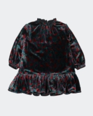Printed Velour Dress (2-10 years)